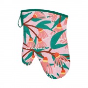 Oven Mitt | Blossom Branches | Linen